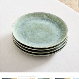 West elm Reactive Glaze Stoneware Salad plates